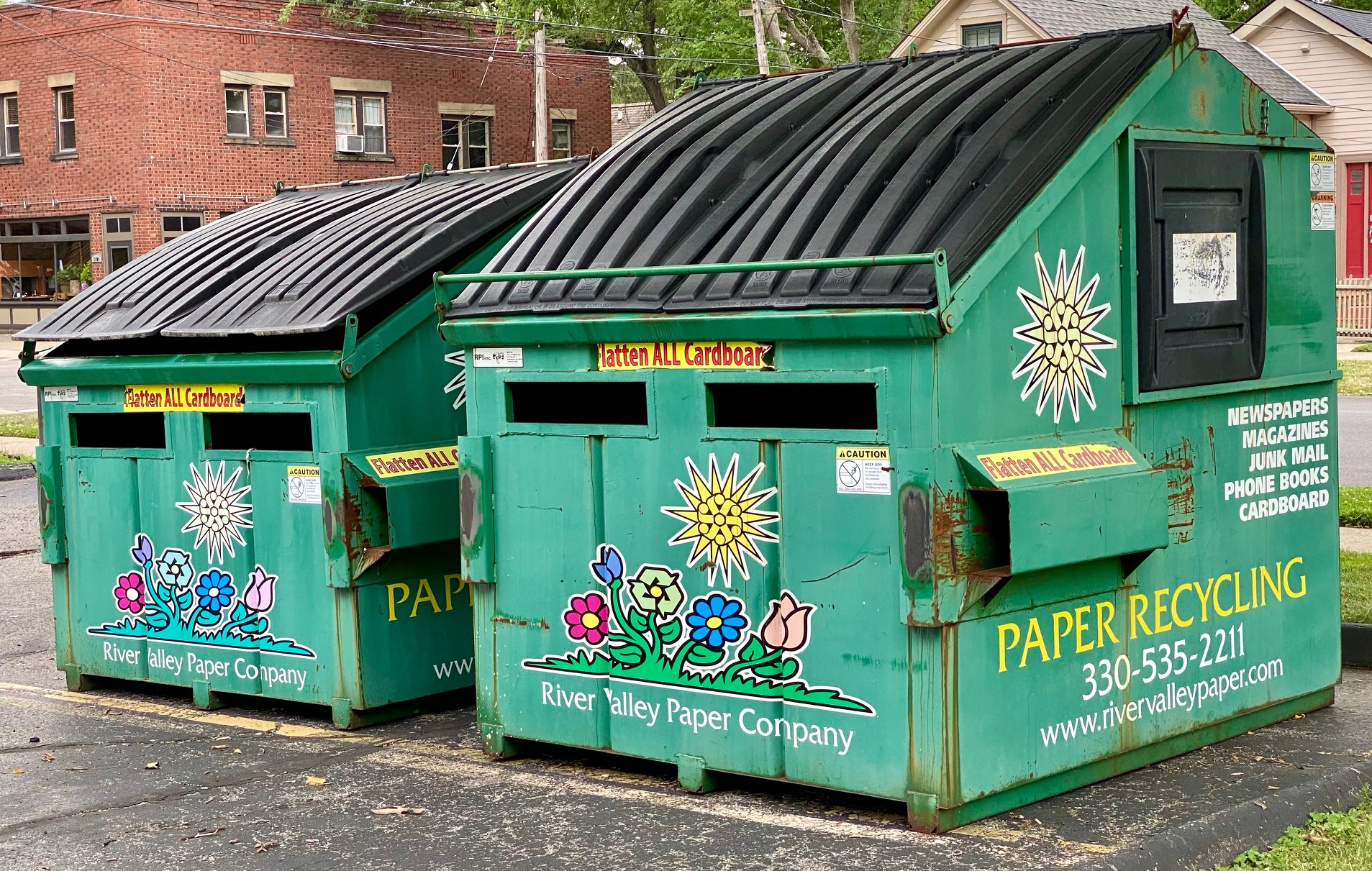 New recycling bins for 2020!