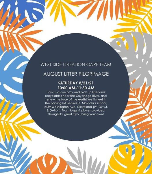 Invitation to West Side Creation Care Litter Pilgrimages
