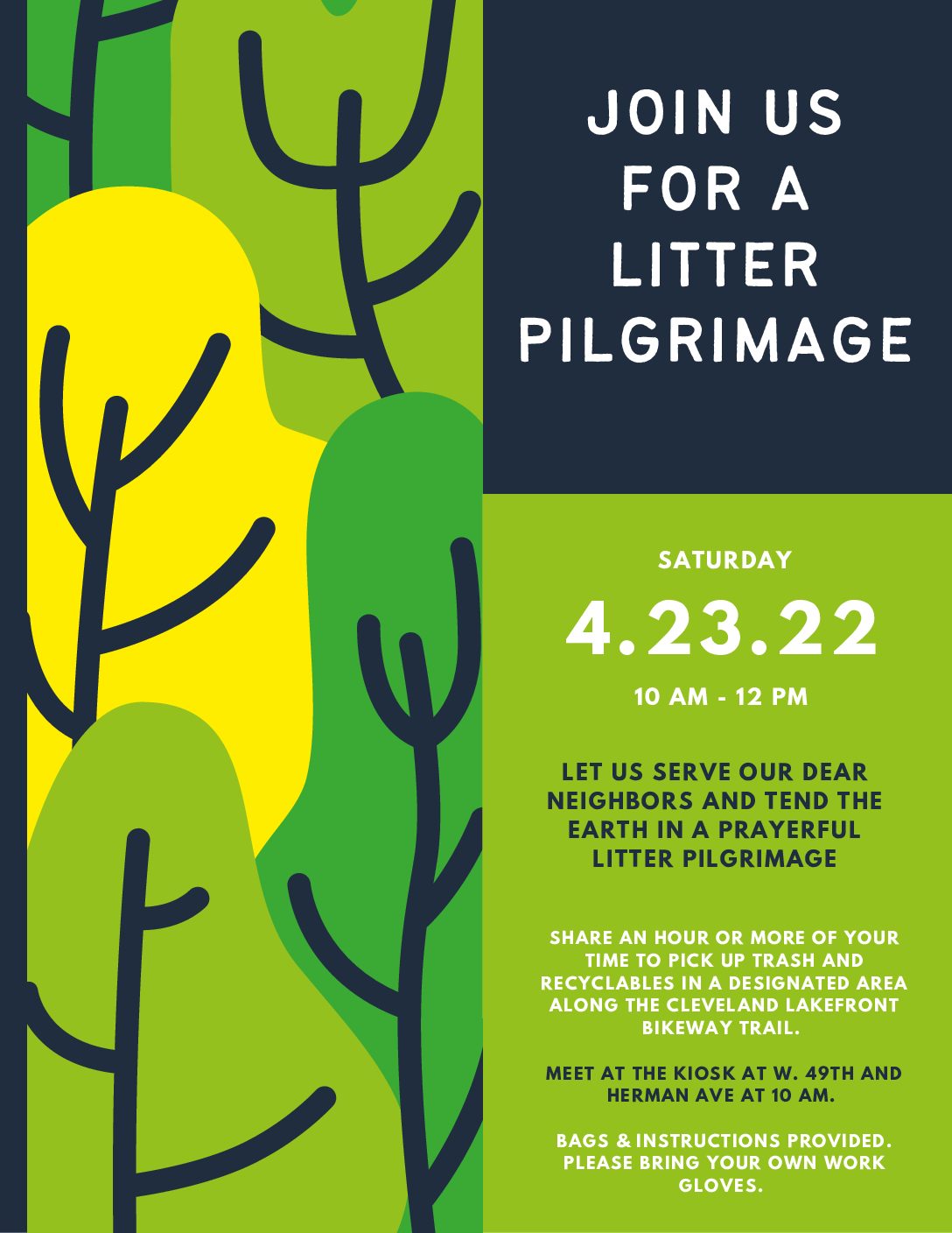 Earth Day Litter Pilgrimage
